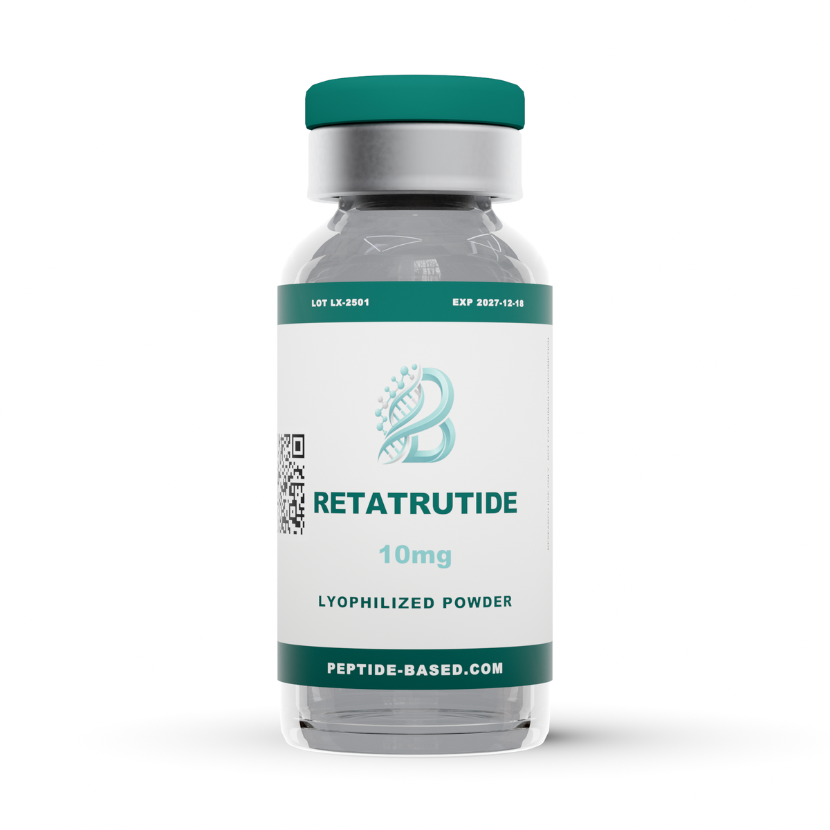 Retatrutide 10mg research peptide vial